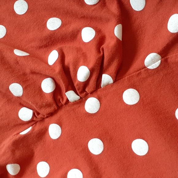 New Look Womans Maternity Orange Tee Size 10 - Picture 8 of 13